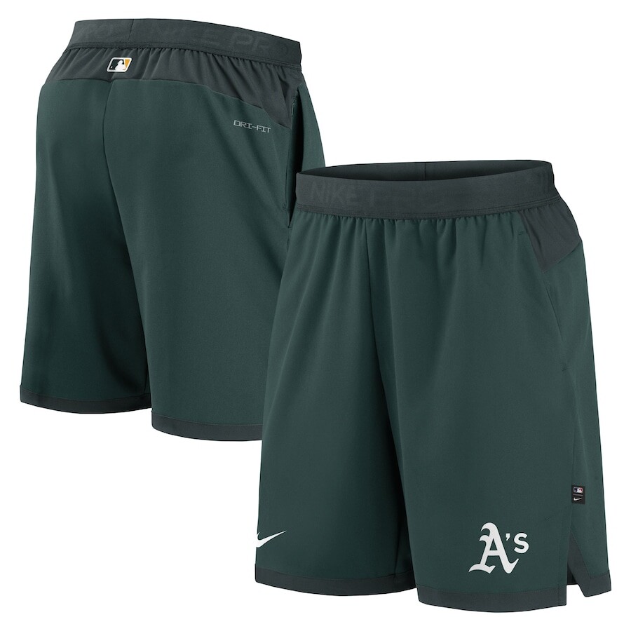 

Шорты Nike Oakland Athletics, зеленый