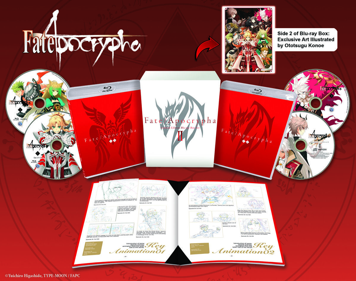 

Blu-Ray диск Fate/Apocrypha Box Set 2 Blu-ray