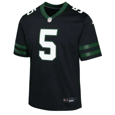 

Джерси Nike Garrett Wilson New York Jets, черный