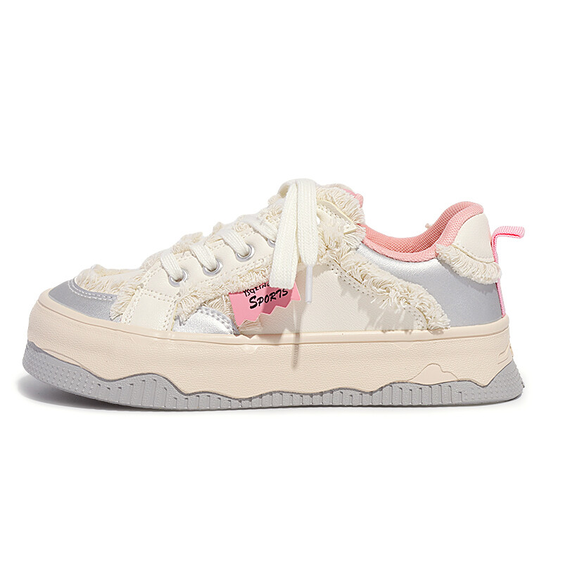 

Кроссовки Miss Zhang Skateboarding Shoes Women's Low-top, бежевый