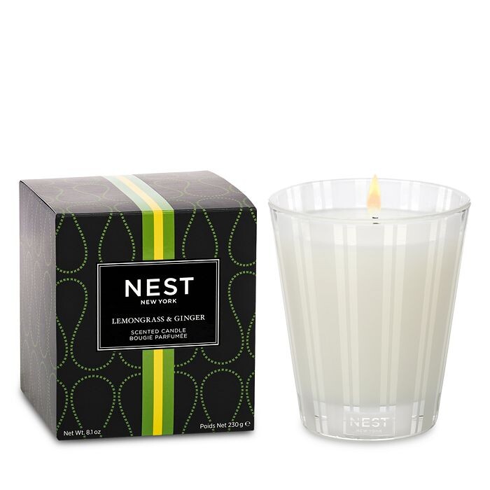 

Классическая свеча NEST Fragrances Lemongrass and Ginger NEST New York, белый