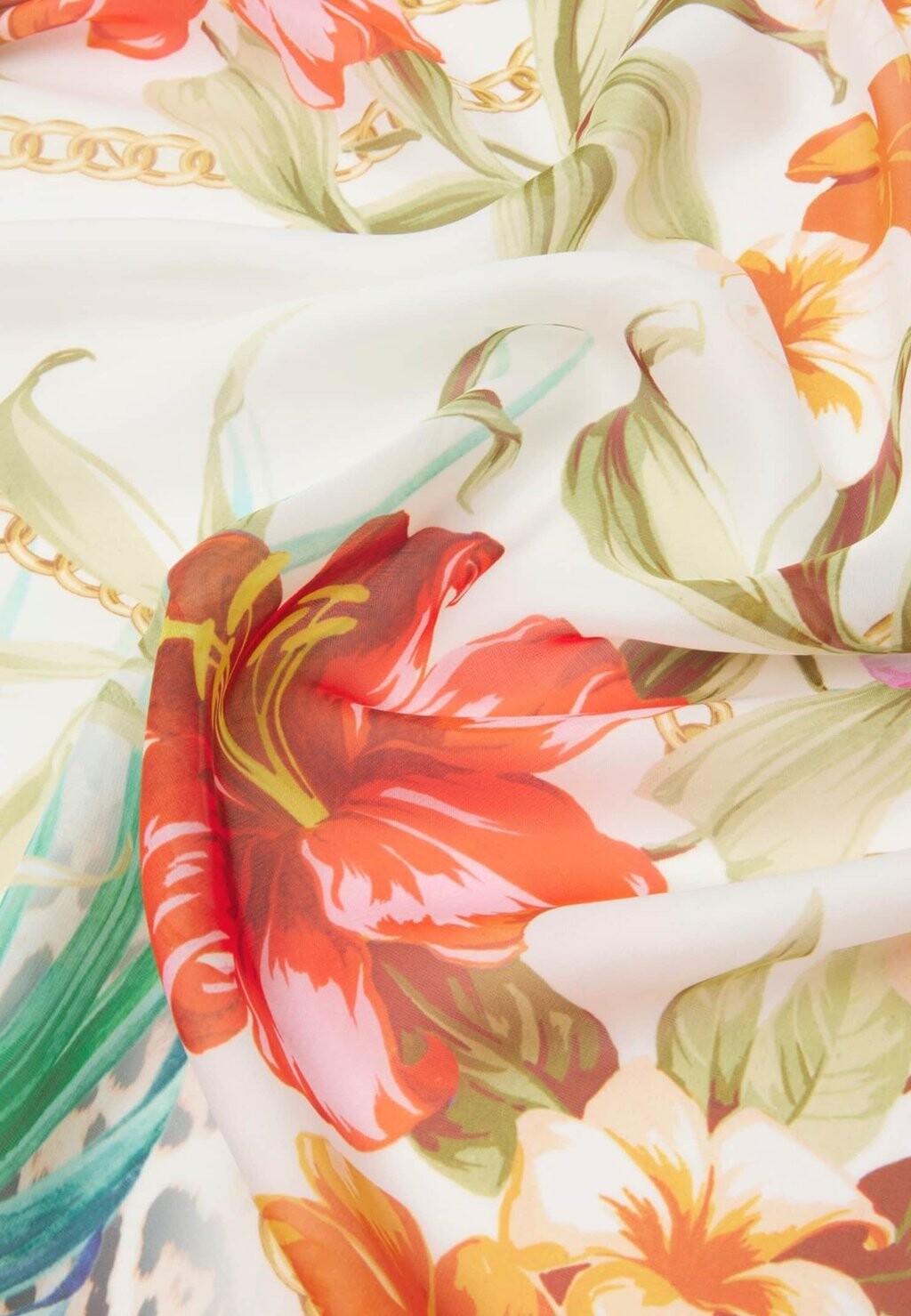 

Шарф BLUMEN Guess, оранжевый