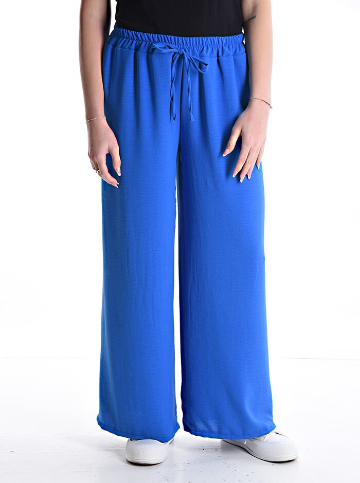 

Широкие брюки на кулиске с резинкой, цвет Electric blue