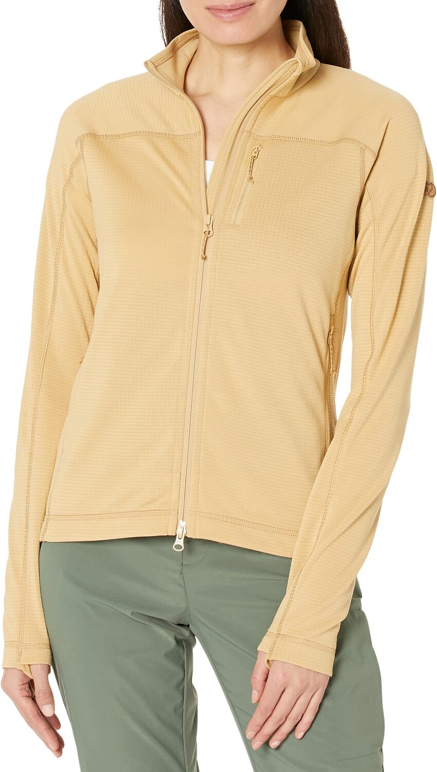 

Куртка Abisko Lite Fleece Jacket Fjällräven, цвет Dune Beige