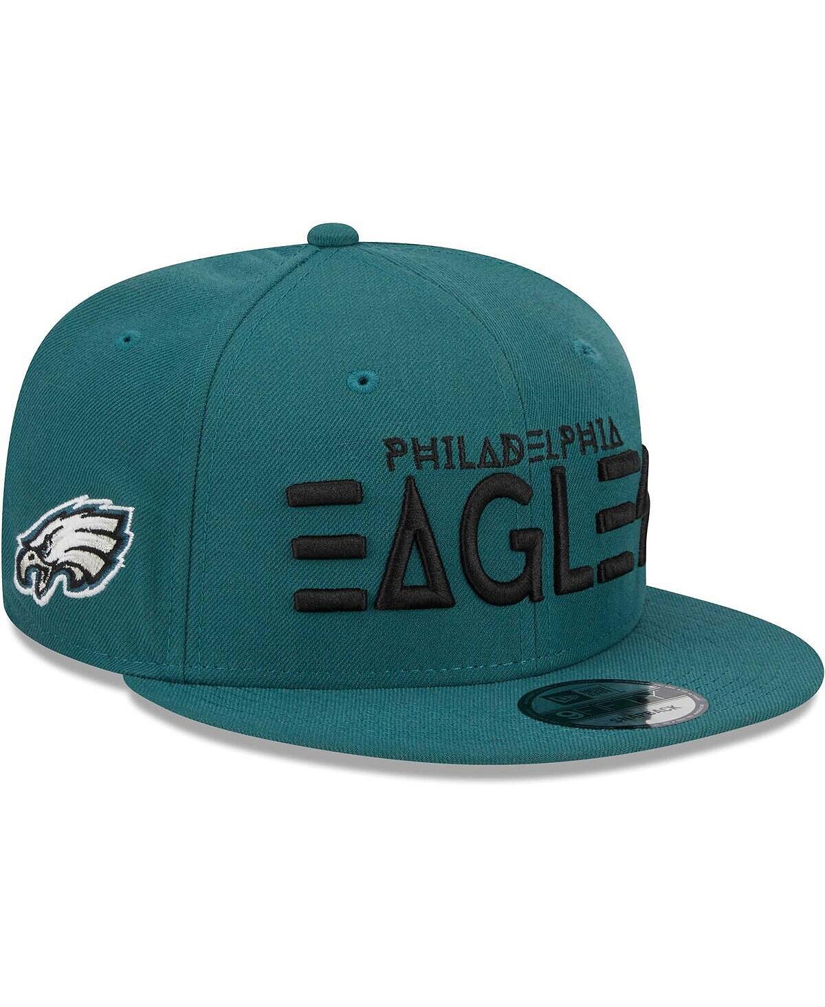 

Мужская бейсболка Midnight Green Philadelphia Eagles Word 9FIFTY Snapback New Era