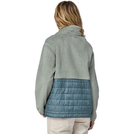 Пуловер Re-Tool X Nano — женский Patagonia, цвет Sleet Green фото