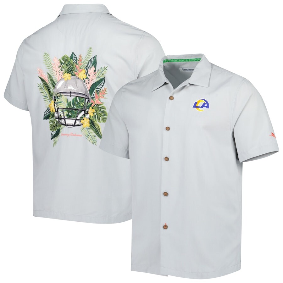 

Рубашка Tommy Bahama Los Angeles Rams, серый