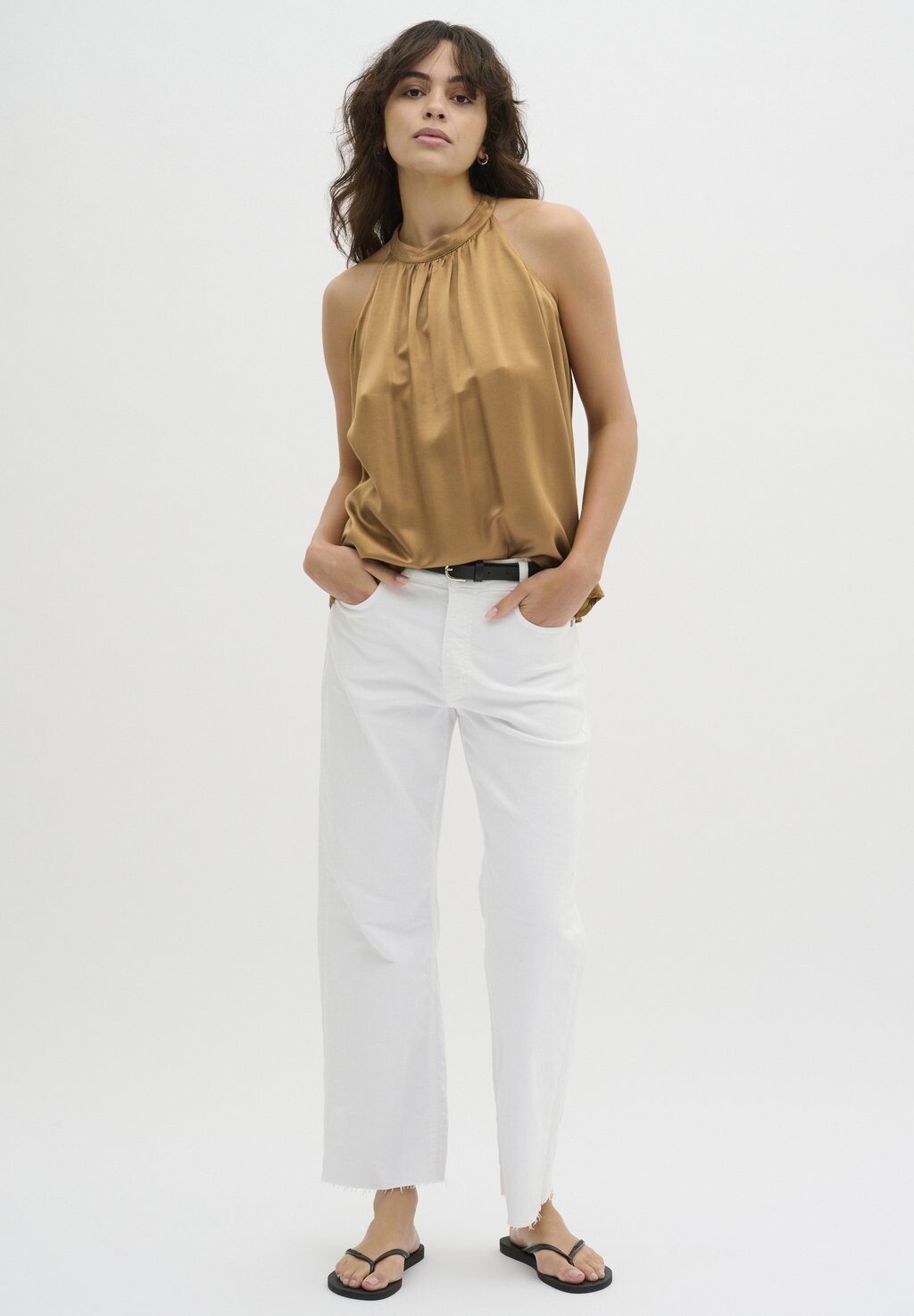 

Блуза MY ESSENTIAL WARDROBE ESTELLEMW My Essential Wardrobe, светло-коричневый