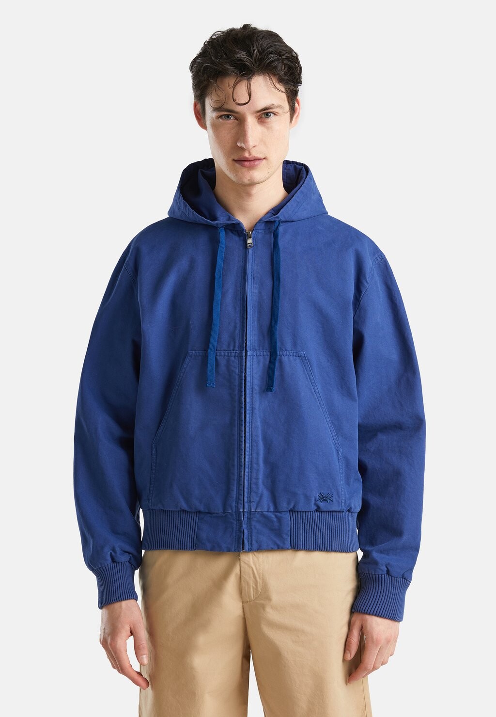 

Летняя куртка United Colors of Benetton, темно-синий