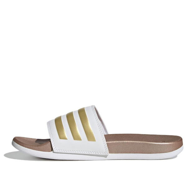 

Тапочки adilette комфорт слайд Adidas, белый