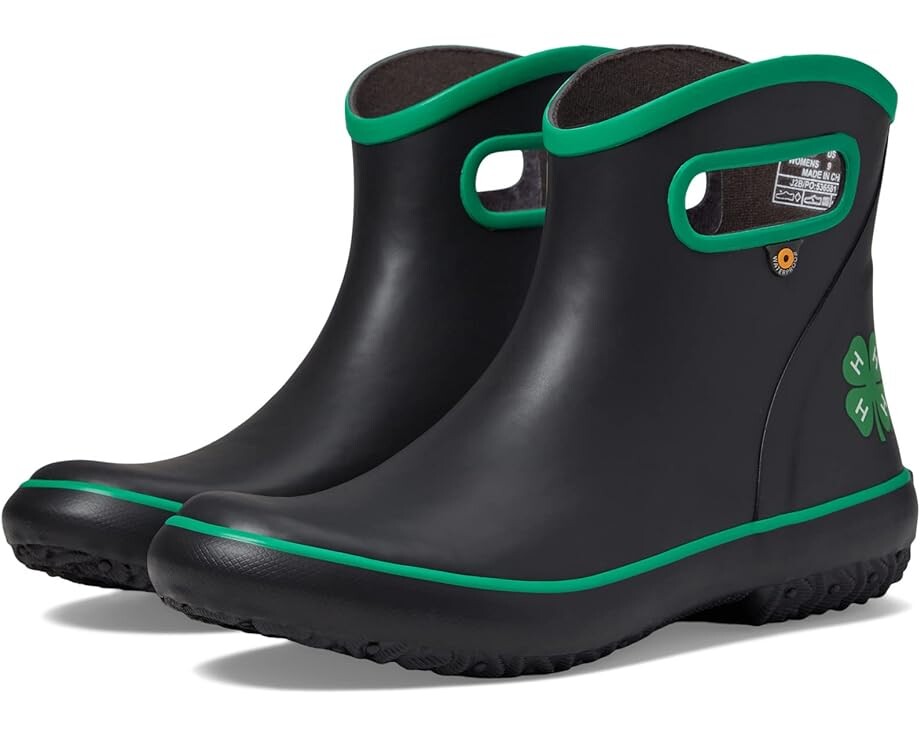 

Ботинки Bogs Patch Ankle - 4-H, черный мульти