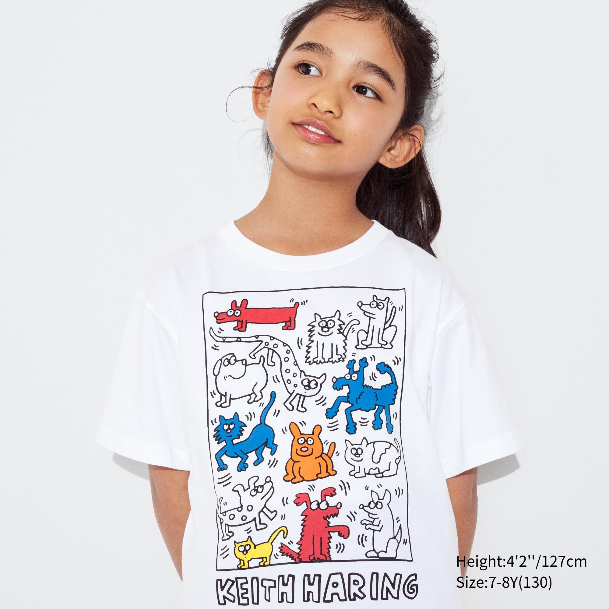 Ut archive ny pop art ut детская футболка с графическим принтом UNIQLO, белый
