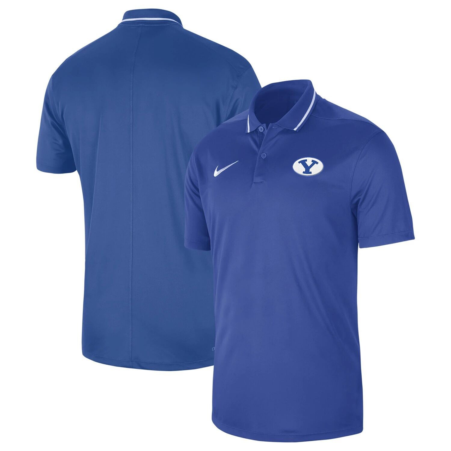 

Мужское поло для выступлений Royal BYU Cougars 2023 Sideline Coaches Nike