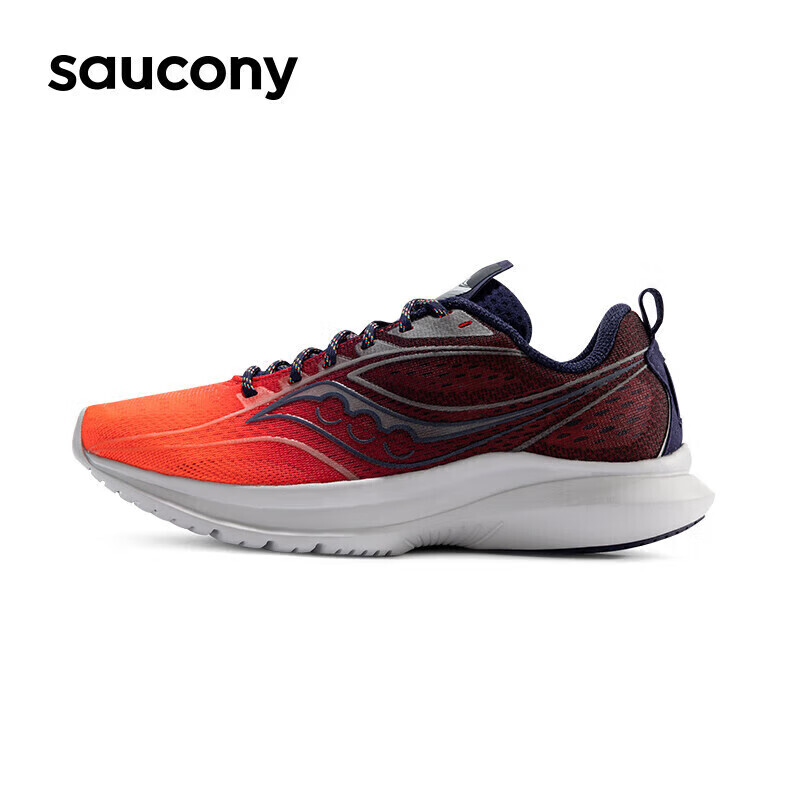 

Кроссовки мужские Saucony Essence 13 амортизирующие, темно-синий / оранжевый / красный