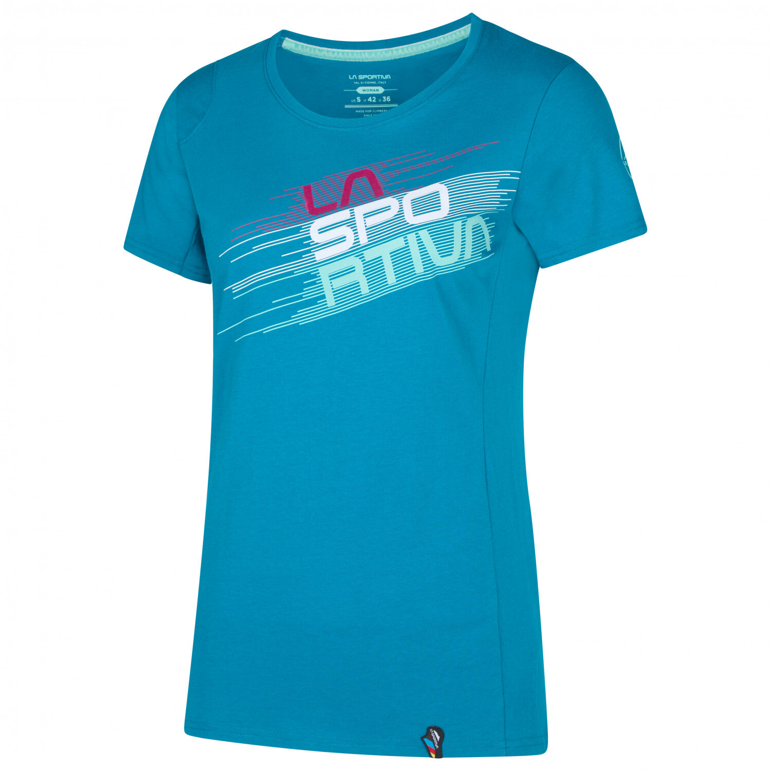 

Футболка La Sportiva Women's Stripe Evo, цвет Crystal