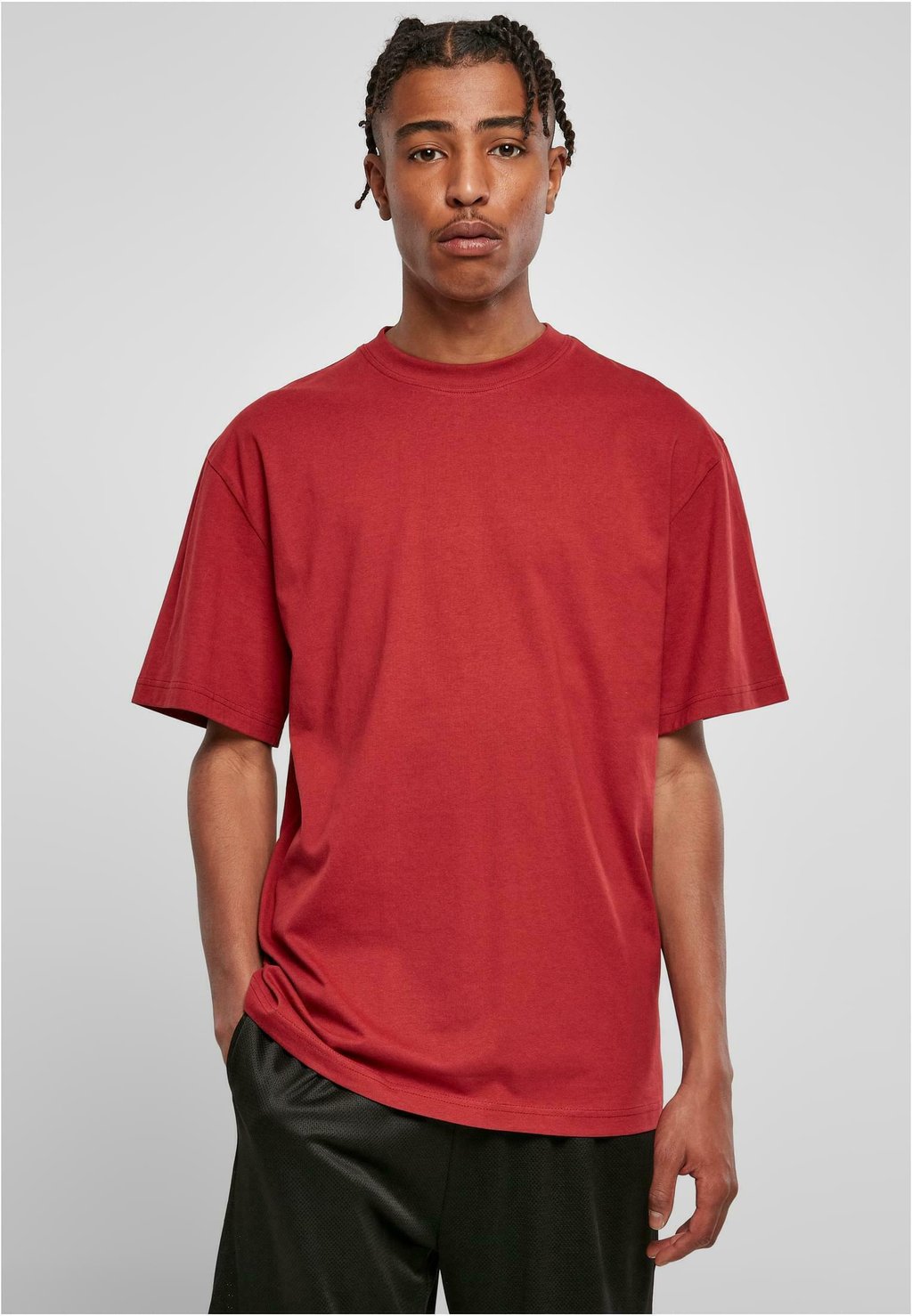 Базовая футболка TALL Urban Classics, кирпично-красный