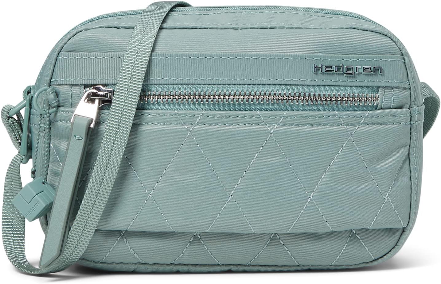Сумка Maia Small Crossover 2 Compartment RFID Hedgren, цвет Quilted Sage