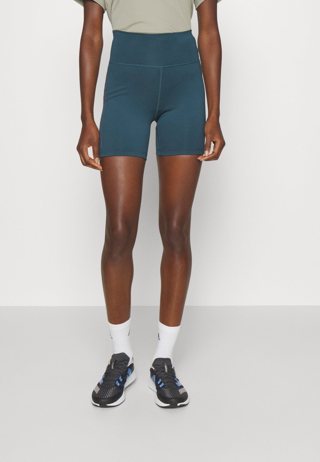 

Леггинсы adidas Performance, бирюзовый