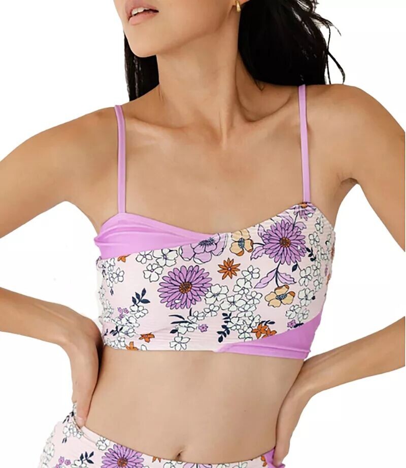 

Nani Swimwear Женский бикини-топ без косточек-перекрестков, сиреневый