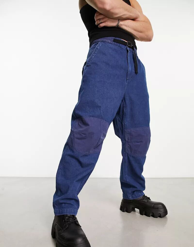 

Синие зауженные брюки свободного кроя Carhartt WIP Alma