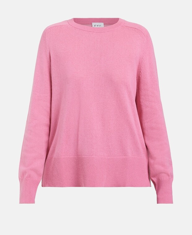 

Трикотажный пуловер органик FTC Cashmere, античный розовый