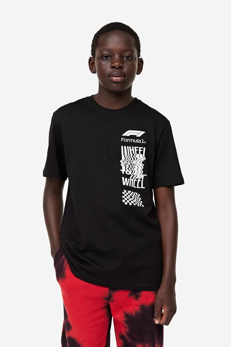 

Футболка с принтом H&M