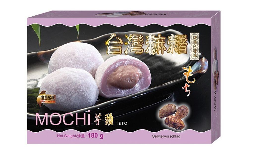 

Упаковка из 4 шт. — AWON Mochi Taro (4 шт. по 180 г) | Клейкий рисовый пирог со вкусом Таро