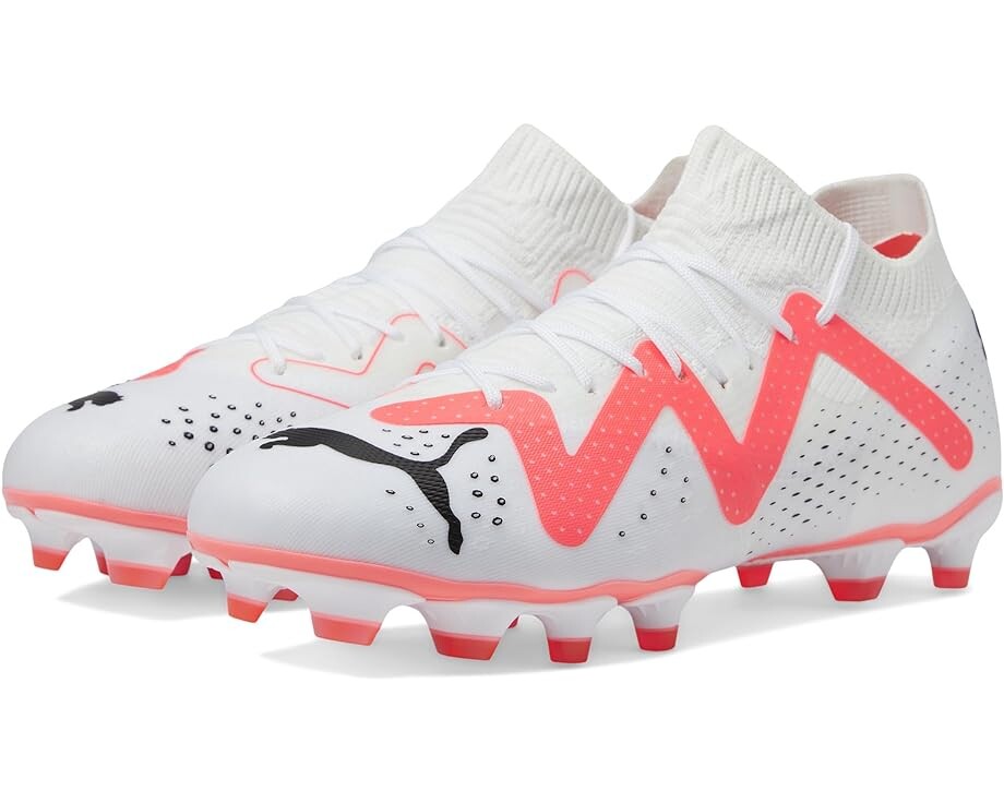 

Кроссовки PUMA Future Match Firm Ground/Artificial Ground, цвет PUMA White/PUMA Black/Fire Orchid