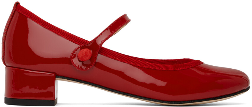

Туфли Repetto с красной розой
