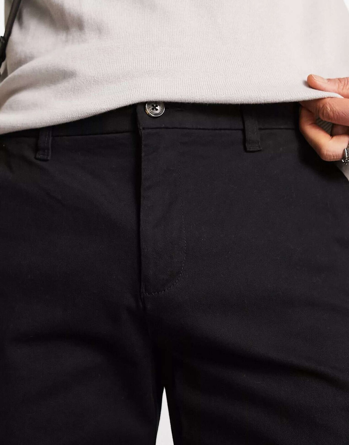 

Черные узкие эластичные чиносы Ben Sherman