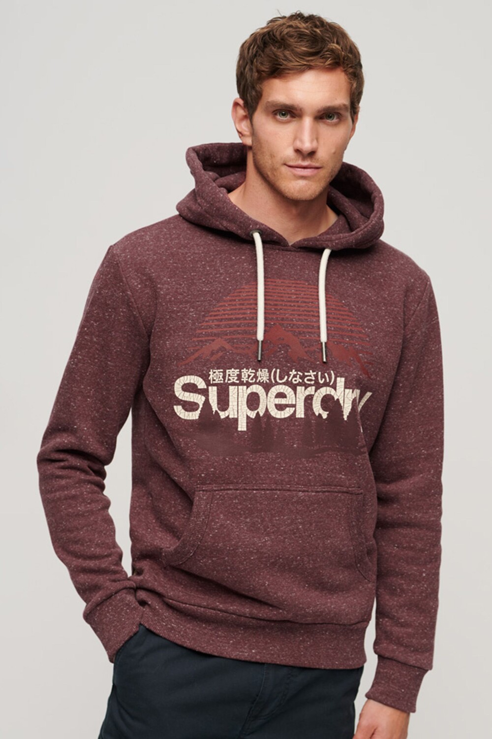

Толстовка Great Outdoors с логотипом Superdry, коричневый