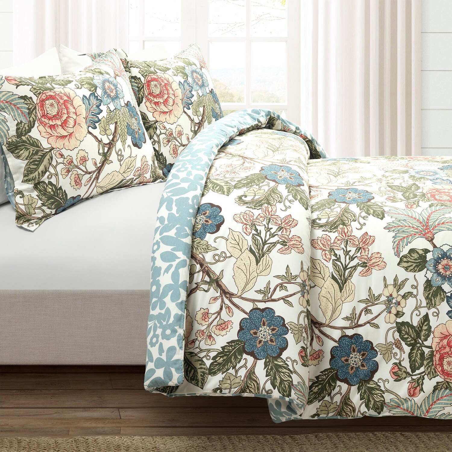 

Хлопковый пододеяльник Sydney Rev. Зеленый, комплект из 3 предметов King Lush Decor, цвет Green