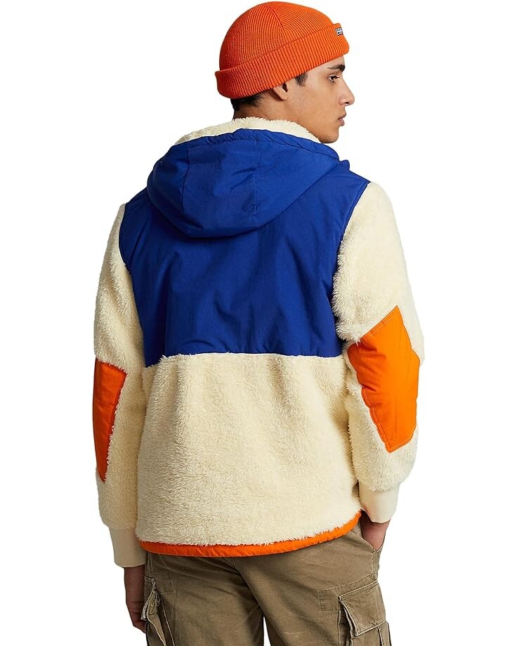 

Худи Polo Ralph Lauren Hybrid Hoodie, цвет Cream Multi