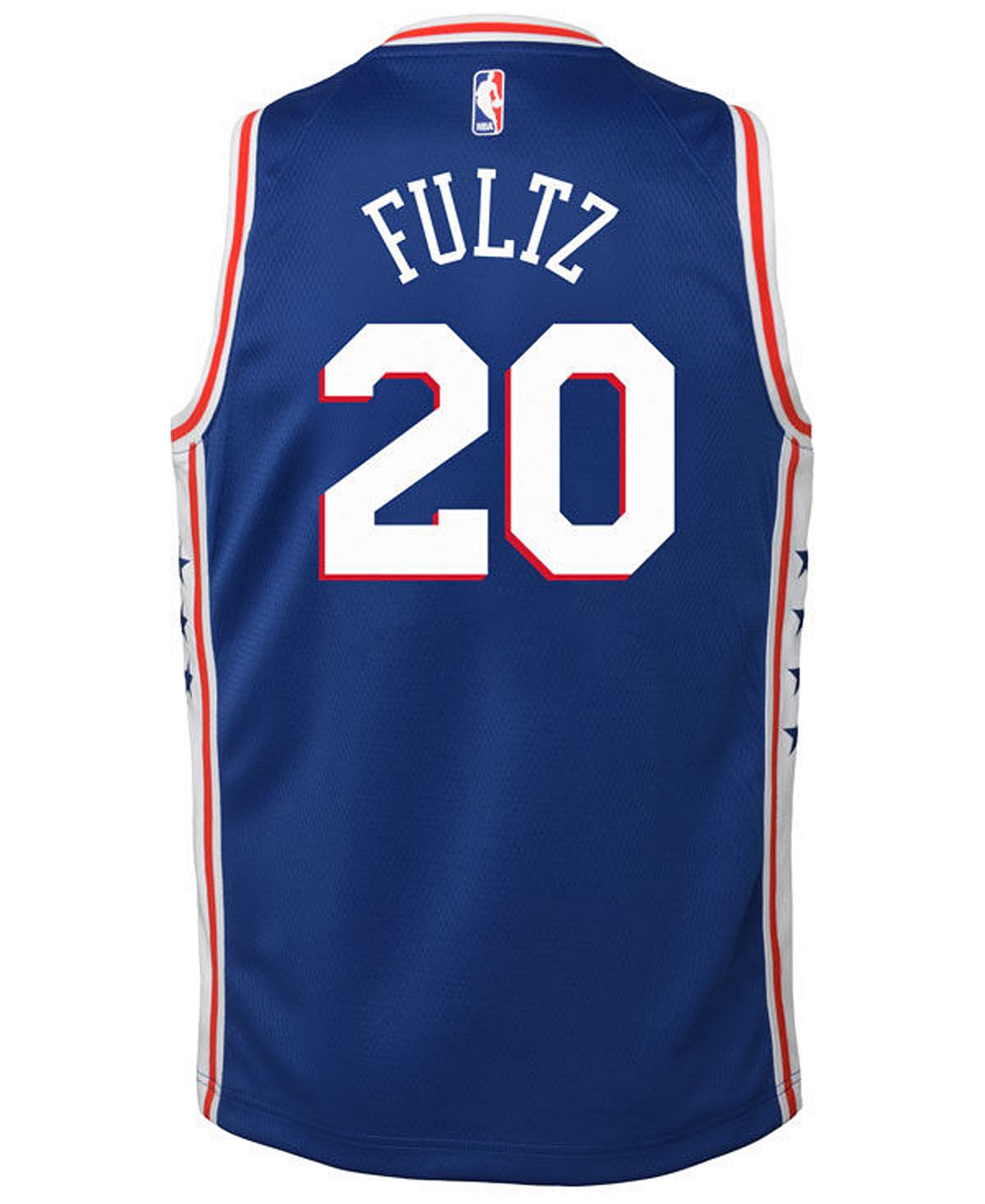 

Маркелл Фульц Джерси Philadelphia 76ers Icon Swingman, Big Boys (8-20) Nike