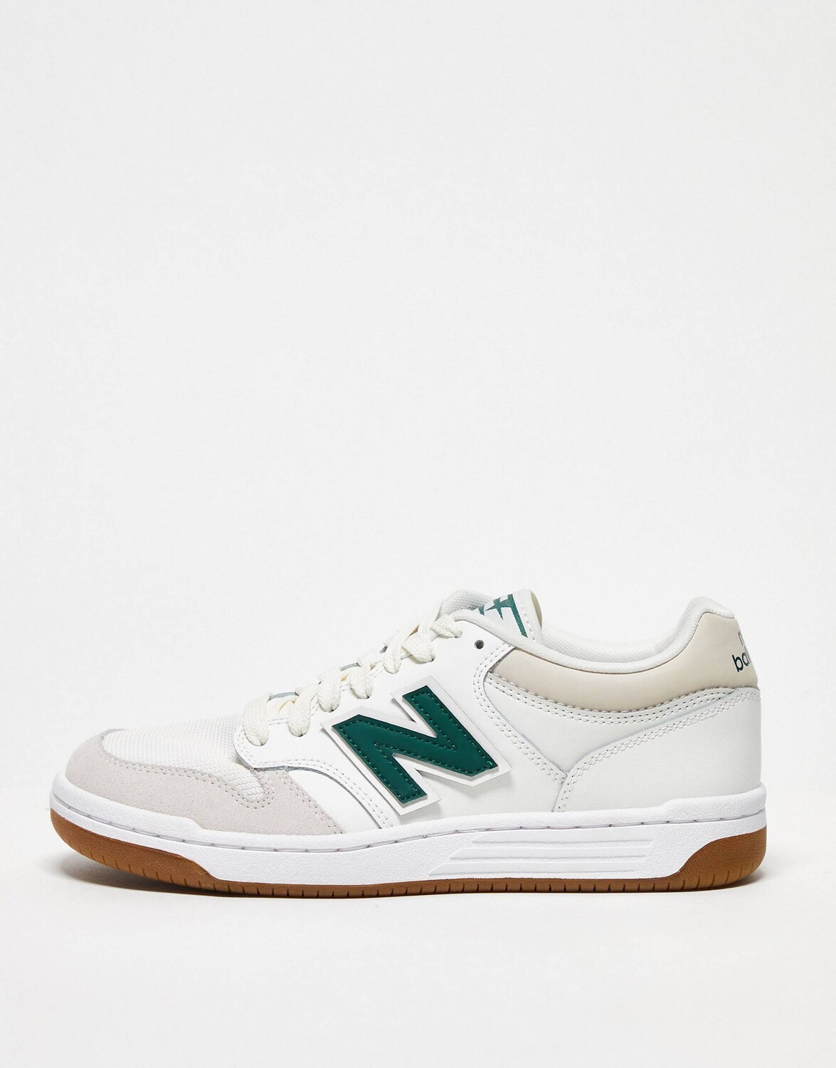 

Бело-зеленые кроссовки New Balance 480