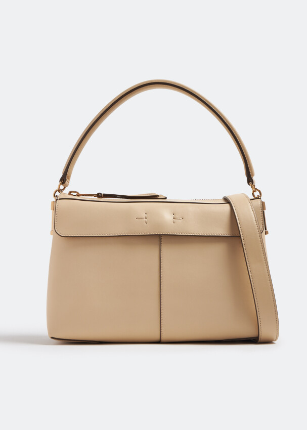 

Сумка Tod'S T Case Small Bauletto, бежевый
