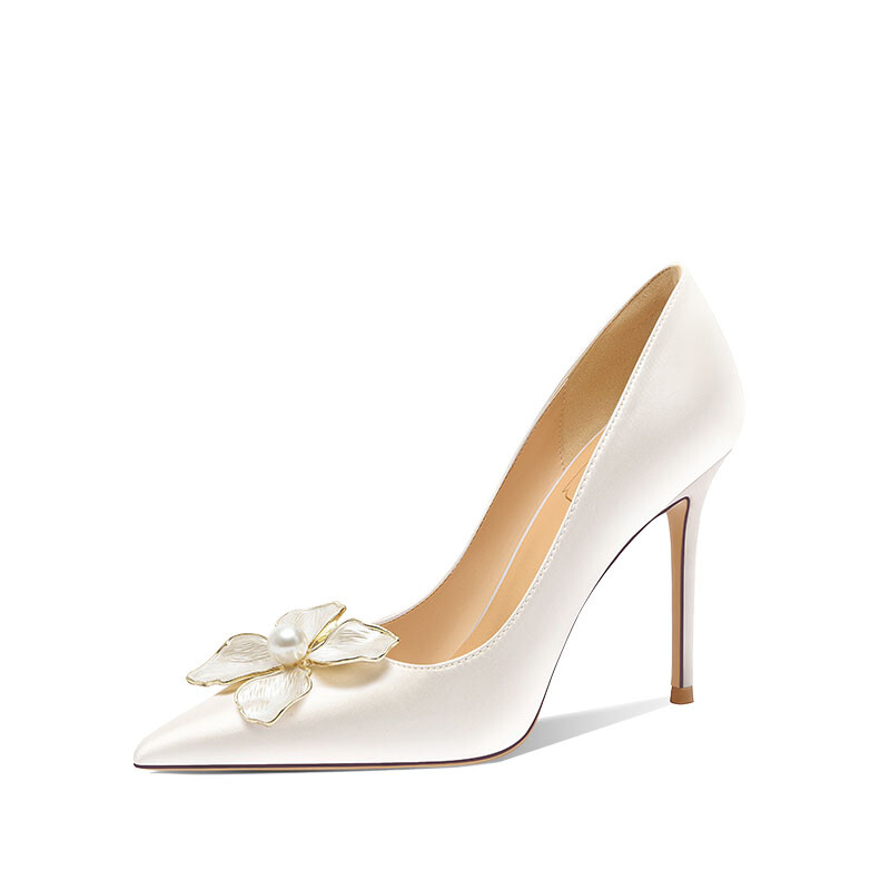 

Туфли женские на высоком каблуке Holy Rose, цвет GOLDEN WIND AND JADE DEW 8CM