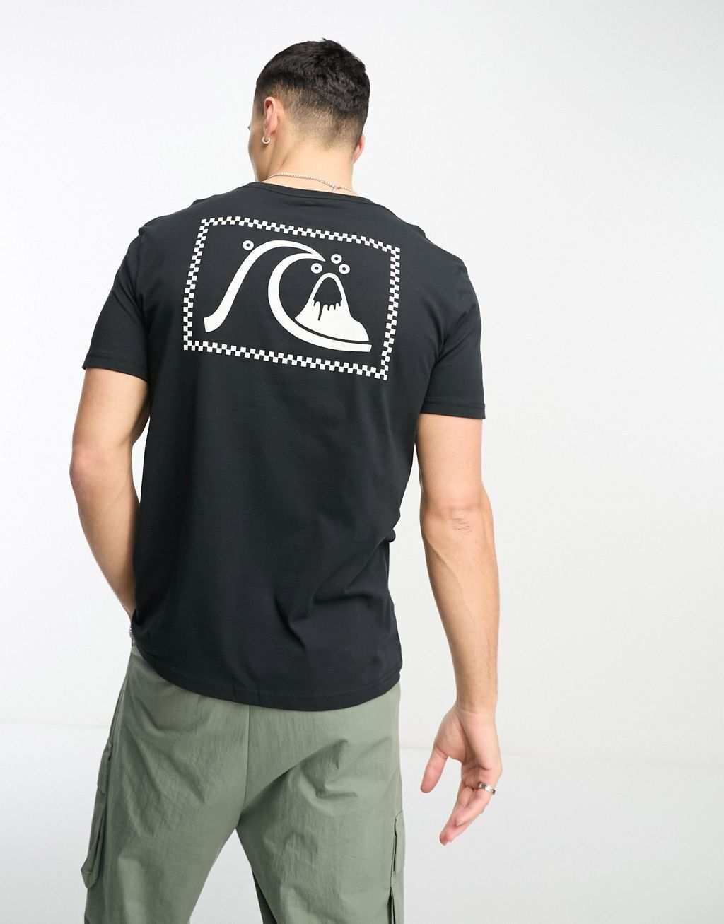 

Черная футболка Quiksilver the original