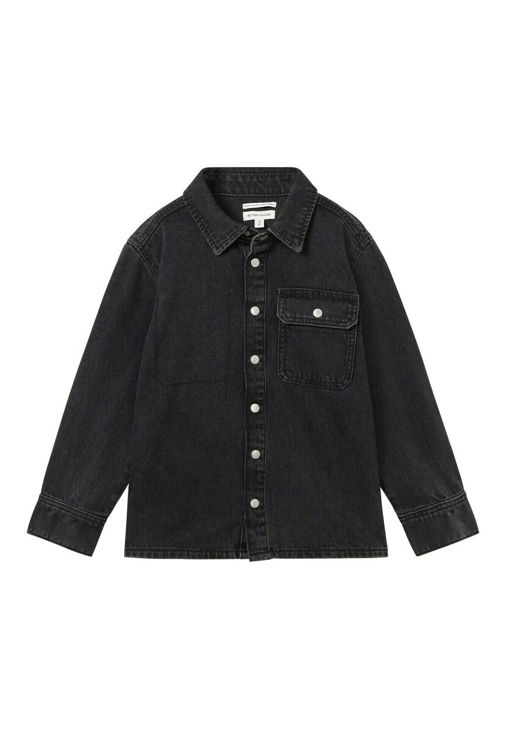 

Рубашка TOM TAILOR, цвет grey denim