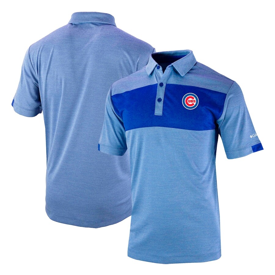 

Поло с коротким рукавом Columbia Chicago Cubs, роял