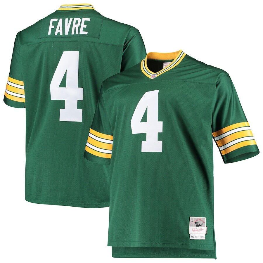 

Джерси Mitchell & Ness Green Bay Packers, зеленый