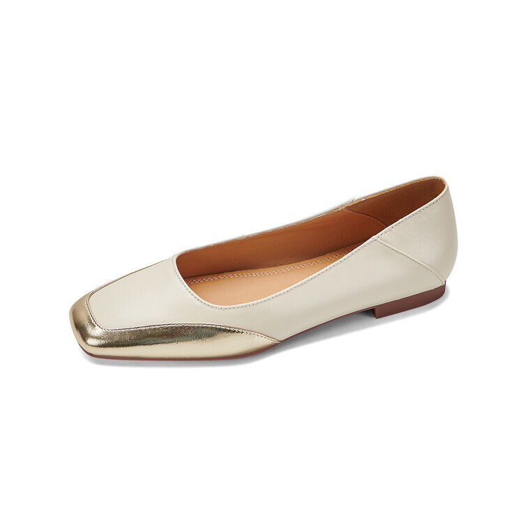 

Туфли женские повседневные Women's Casual Shoes Women's Balletcat, кремовый