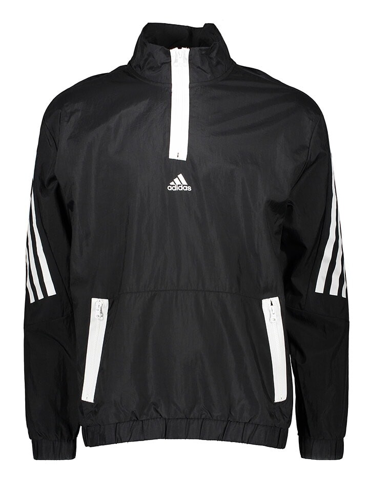 

Флисовый свитер adidas, черный