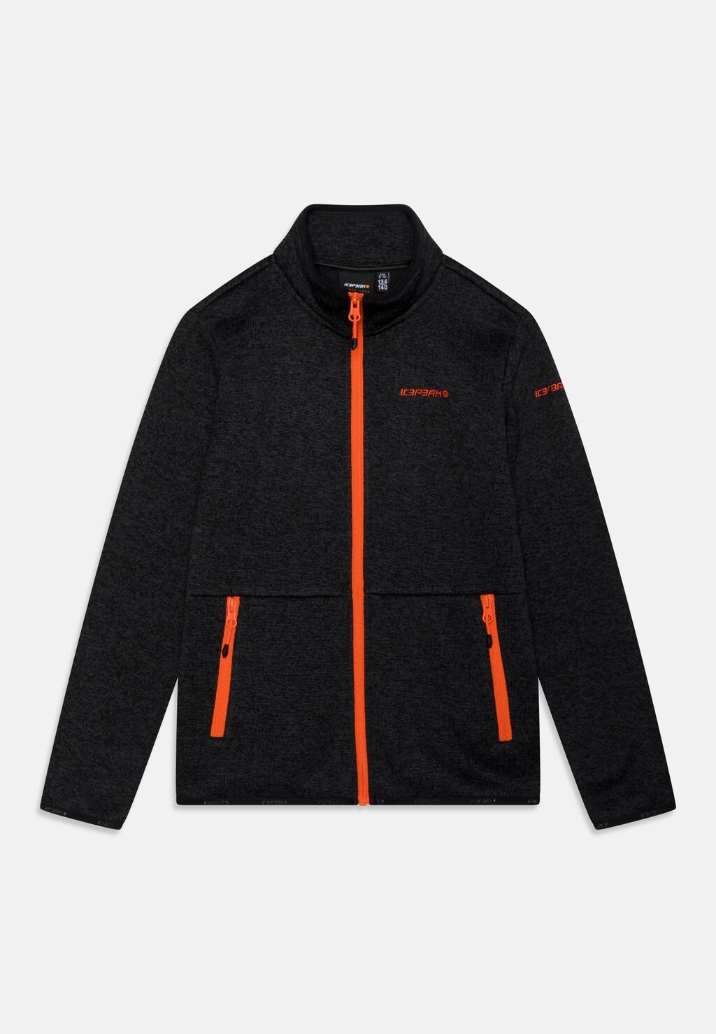 

Флисовая куртка Kotlik Jr Unisex Icepeak, цвет black melange