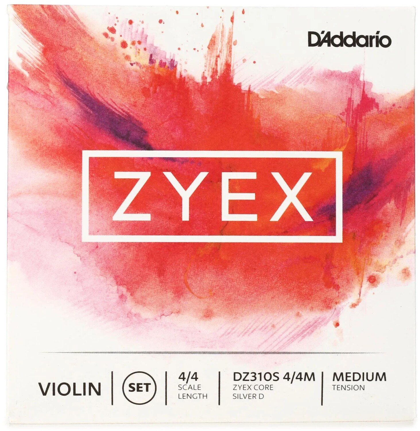 

Набор струн для скрипки D'Addario DZ310S Zyex - размер 4/4 с серебром D