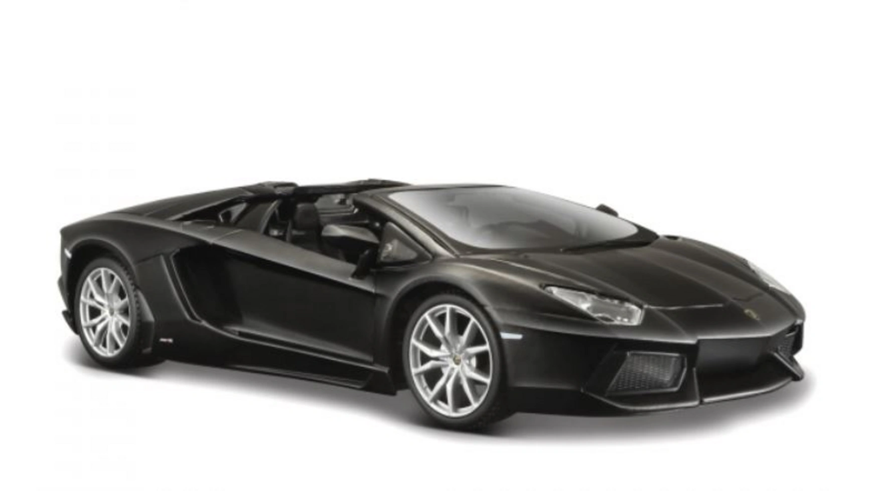 цена Maisto 1:24 Matt Black Коллекция Lamborghini Aventador LP 700-4 Roadster, матовый черный