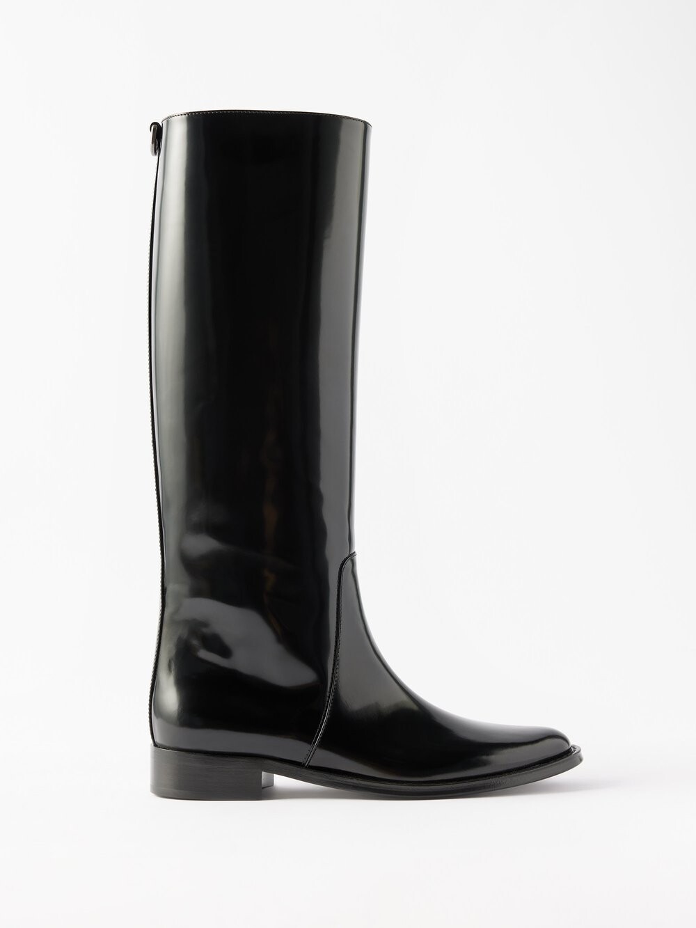 

Лакированные сапоги hunt 25 Saint Laurent, черный