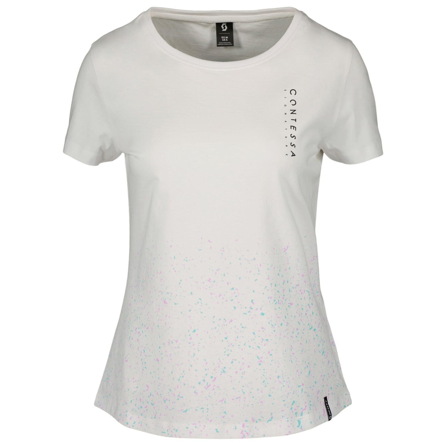 

Футболка Scott Women's Contessa Signature S/S, белый, Серый
