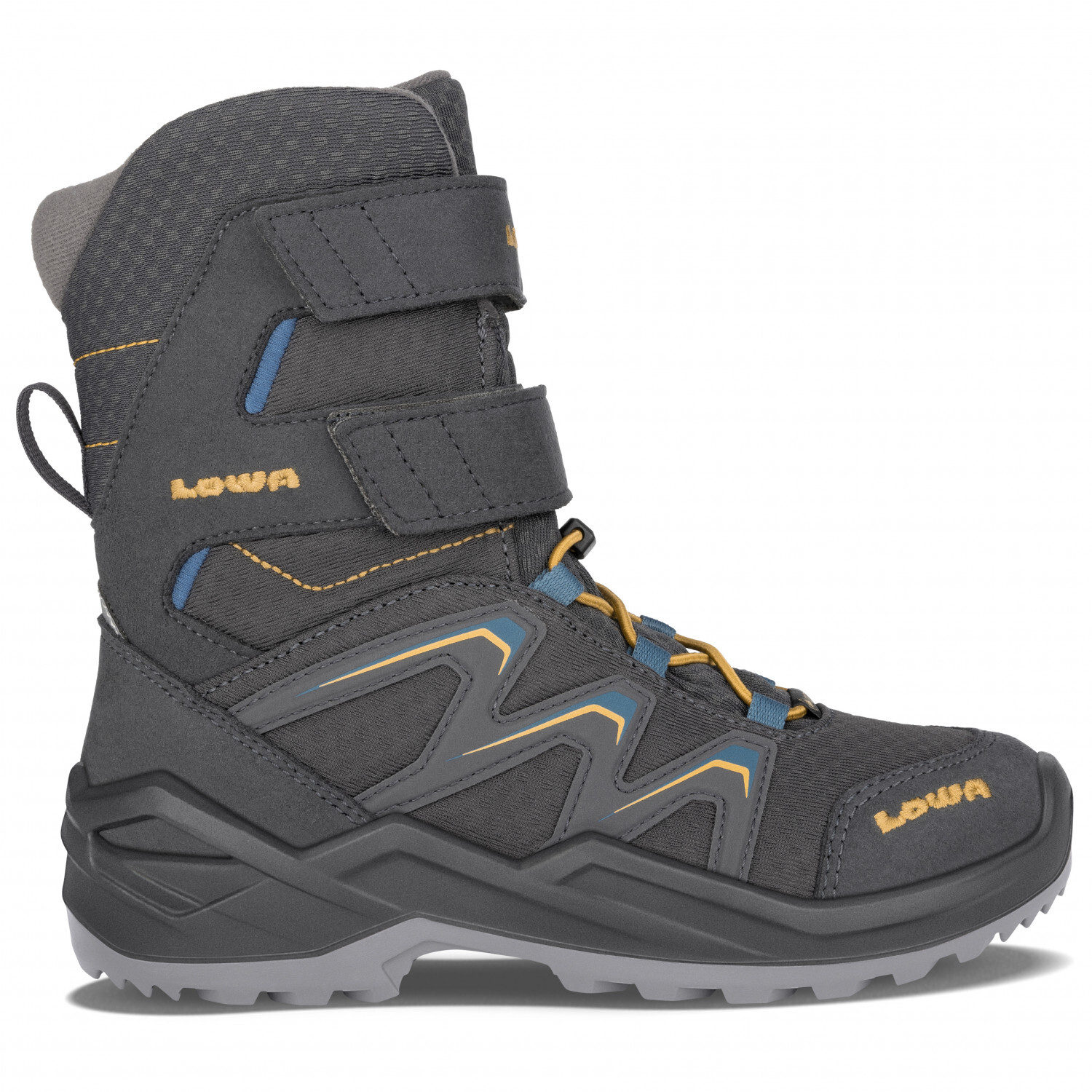 

Зимние ботинки Lowa Kid's Maddox Warm GTX HI, цвет Graphit/Stahlblau