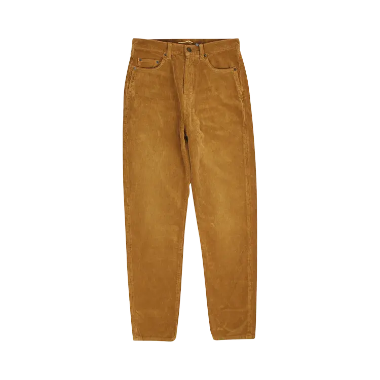 

Джинсы Saint Laurent Straight Leg Corduroy 'Brown', коричневый